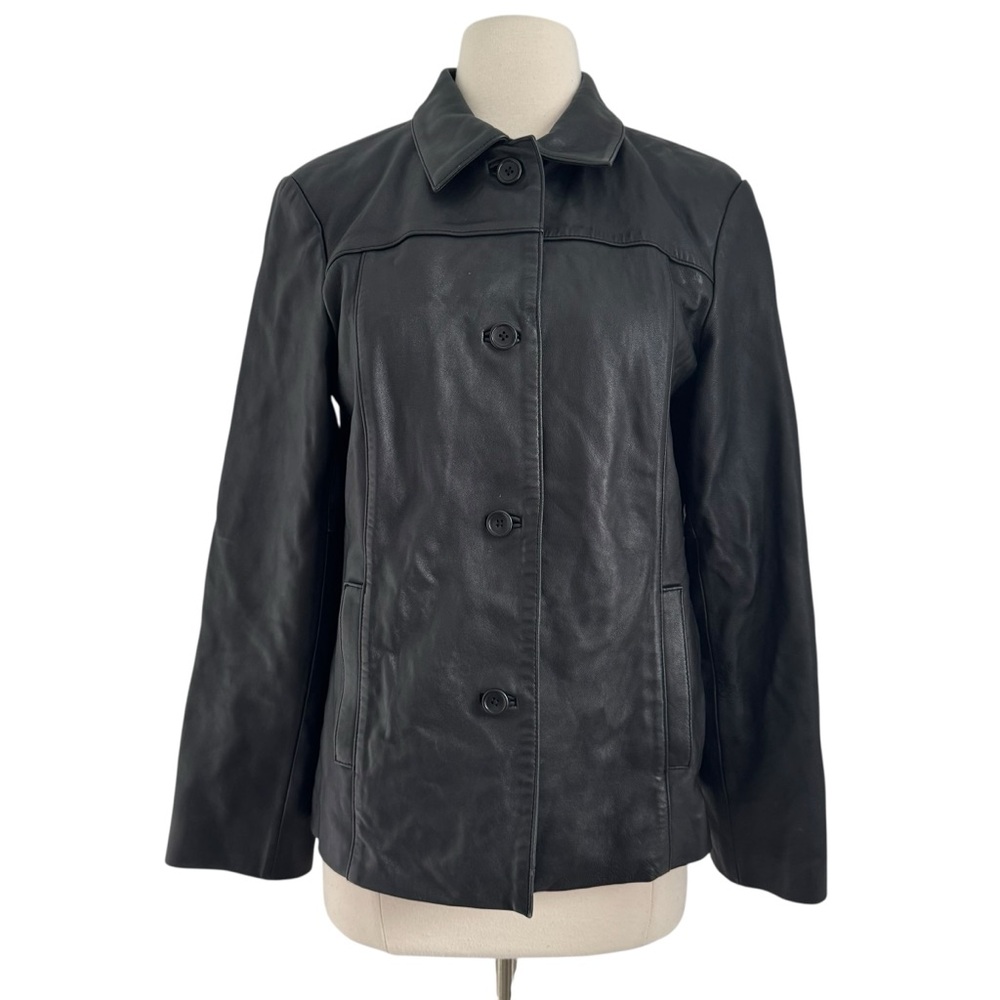 Vintage 90's Ann Taylor Leather Jacket